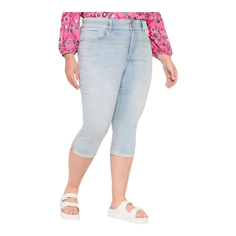 Lane Bryant Signature Fit MID Rise Pedal Jeans